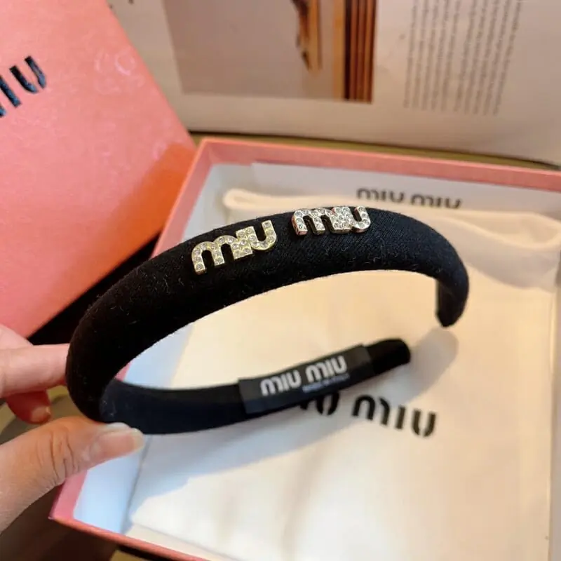 miu miu bandeau pour femme s_12421374